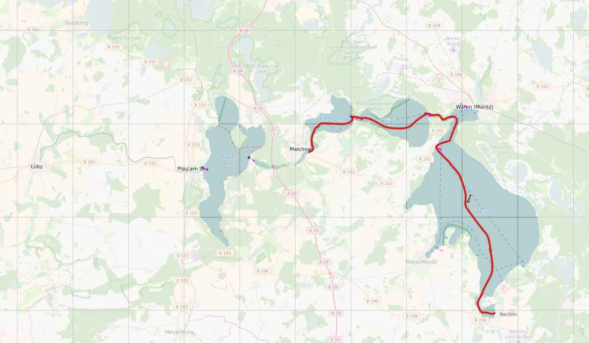 Unser Hausboot-Törn 2016 -Mecklenburgische Seenplatte